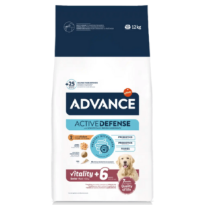 ADVANCE Dog Vitality Senior Maxi +6yrs Chicken & Rice Dry Food 12kg