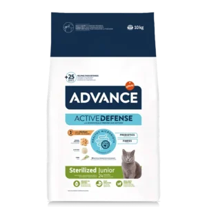 ADVANCE Cat Sterilized Junior Chicken & Rice Dry Food - 10 kg