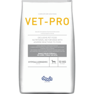 VET-PRO Hypoallergenic Canine Dry Food - 12 kg