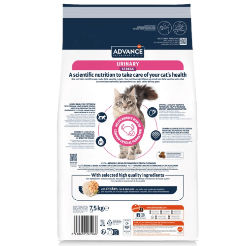 ADVANCE Veterinary Cat Urinary Stress Dry Food - Image 4